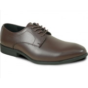 ALLURE MEN Dress Shoe Oxford Formal Tuxedo for Prom & Wedding Brown